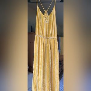flowy yellow maxi dress🌟